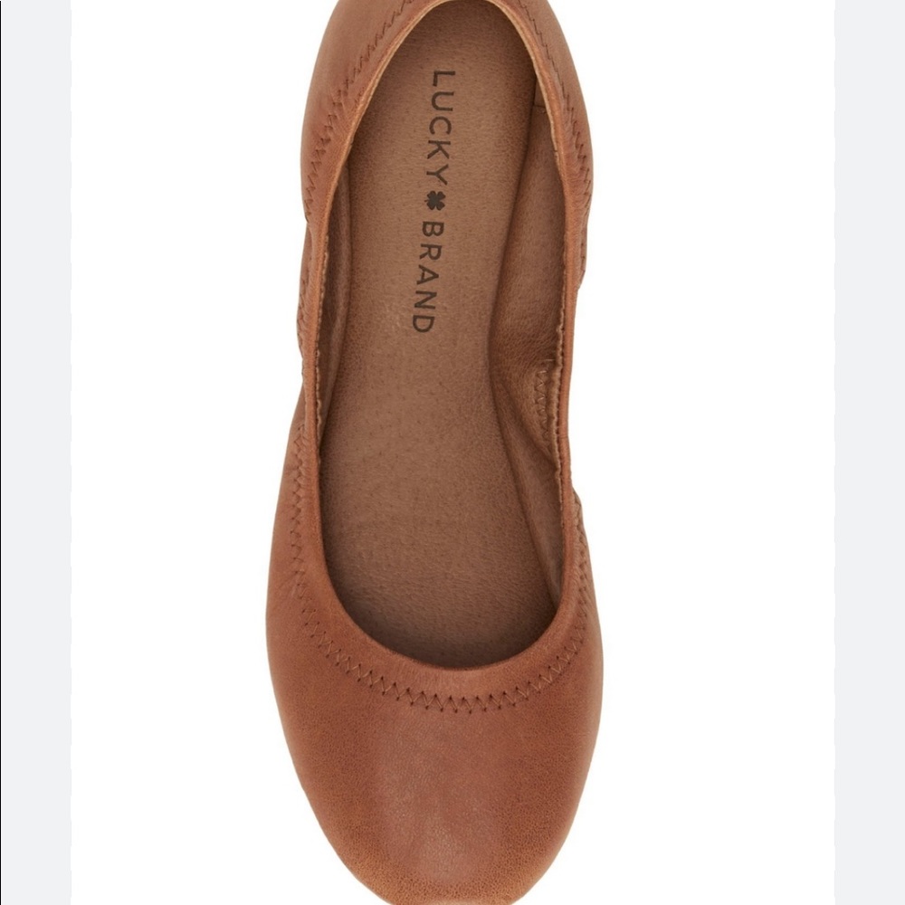 Lucky Brand Emmie Ballet Flat brown